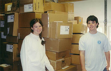 Expert warehouse staff.
