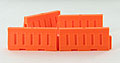 3D TO SCALE - 50-102-OR - Plastic Safety Barriers
