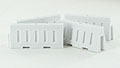 3D TO SCALE - 50-102-WT - Plastic Safety Barriers