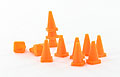 3D TO SCALE - 50-110-OR - Traffic Cones -