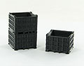 3D TO SCALE - 50-252-BK - Plastic Bin Pallet
