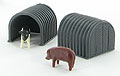 3D TO SCALE - 64-330-GY - Hog / Calf Shelter