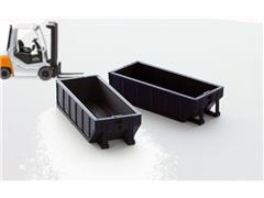 3d To Scale Rolloff Dumpster 15 yards 2 pack dark
