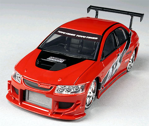 Cars AMT 38512 Fast and Furious 3Tokyo Drift Mitsubishi Evo 8