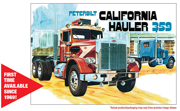 866 - AMT Peterbilt 359 California Hauler Conventional