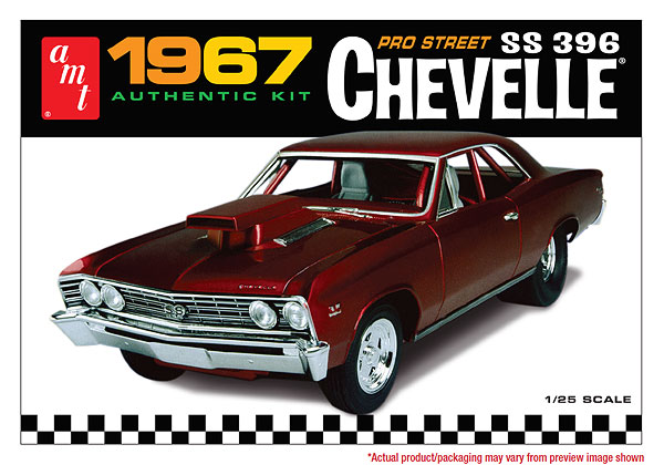 876 - AMT 1967 Chevy Chevelle Pro Street