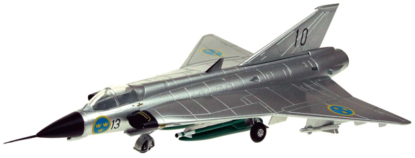 41004 - Aviation 72 Saab Draken J35 Metal Scheme