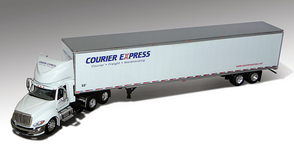 32924 - Die-Cast Promotions DCP Courier Express International Prostar Day Cab