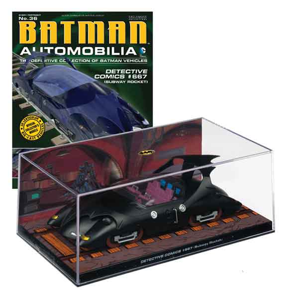 EM-BM036 - Eaglemoss Batmobile from Batman Detective Comics 667