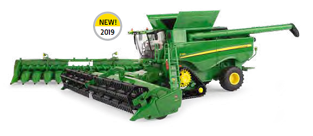 john deere diecast combine