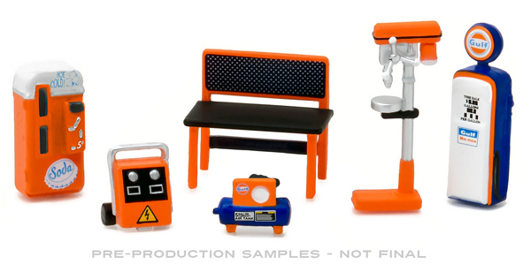 13153 - Greenlight Gulf Oil GL Muscle Shop Tools