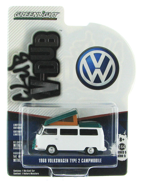 29870-B-SP - Greenlight 1968 Volkswagen Type 2 Campmobile