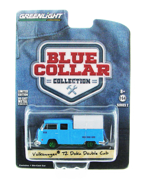 35060-F-SP - Greenlight Volkswagen T2 Doka Crew Cab