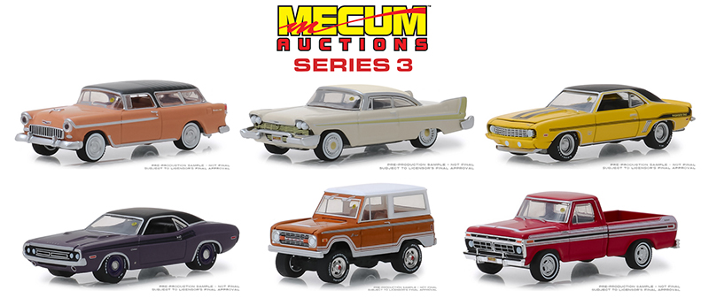 37170-CASE - Greenlight Diecast Mecum Auctions Collector Cars Series 3 6