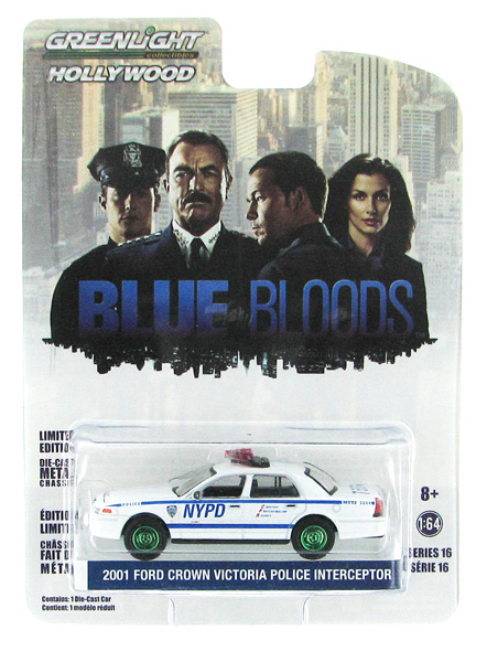 44760-D-SP - Greenlight NYPD 2001 Ford Crown Victoria Police