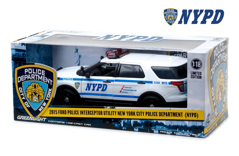 2016 Ford Explorer Limited >> Greenlight Diecast NYPD 2015 Ford Police Interceptor ... 2016 Ford Explorer Limited >> Greenlight Diecast NYPD 2015 Ford Police Interceptor ...