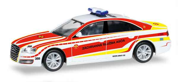 092357 - Herpa First Responder Audi A 8 Sedan