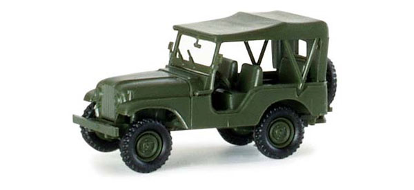741323 - Herpa Willys Jeep 38 A1 Mini Tank