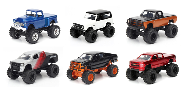 14020-W14-CASE - Jada Toys Just Trucks Wave 14 6 Piece