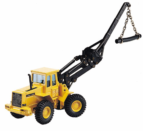 Construction JOAL 165 Volvo L70 Loader with Material Handling Boom