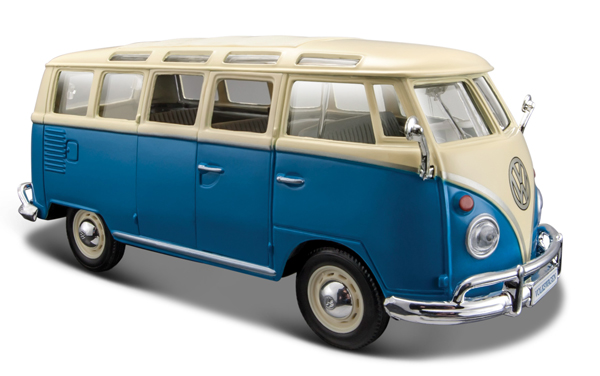 31956BL - Maisto Volkswagen Van Samba