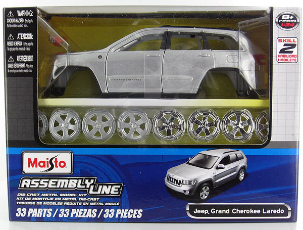 Jeep cherokee plastic model kit #4