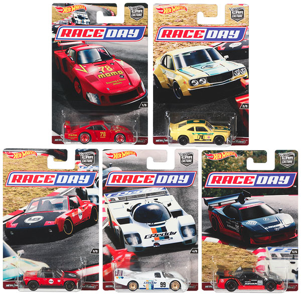 DJF77-956J-CASE - Mattel Hot Car Culture Release J