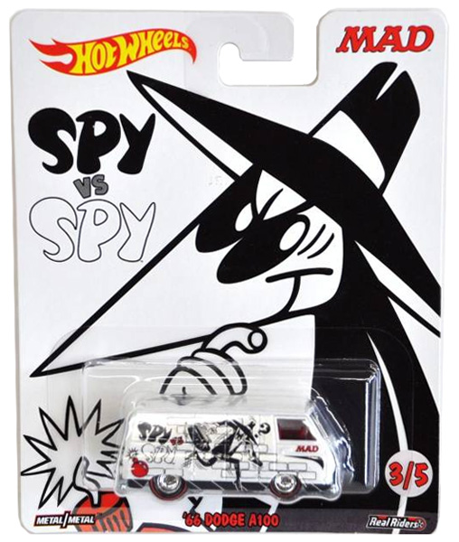 DWH37 - Mattel Black Spy Spy vs Spy 66