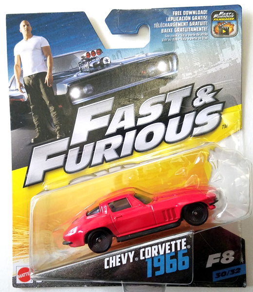 FCN87 - Mattel 1966 Chevy Corvette
