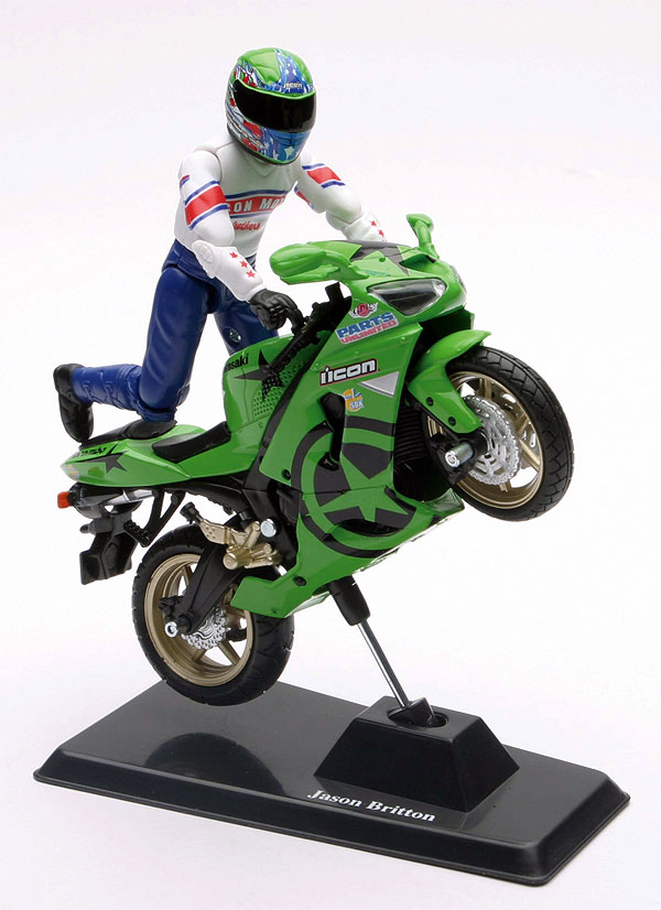 New Kawasaki Zx 6rr Jason Britton Stunt new kawasaki zx 6rr jason britton stunt
