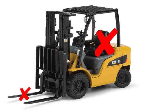 caterpillar toy forklift