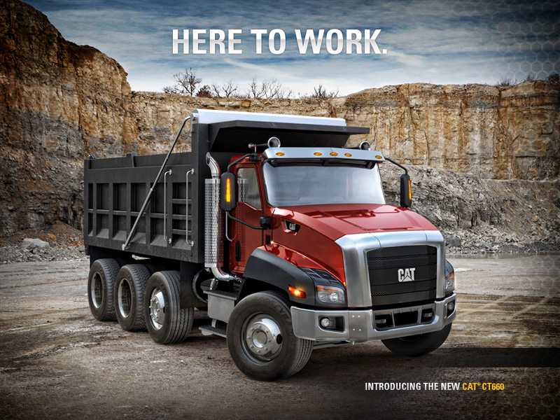 caterpillar truck ct660. 55502 - Caterpillar CT660