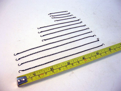 P002 - Sword Accessory Pack Chains and Hooks