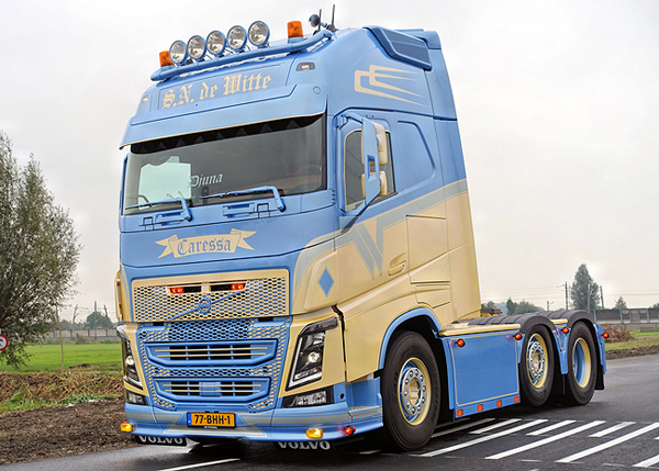 05-0065 - WSI Model De Witte Volvo FH4 GL XL