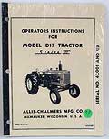 AGCO - ACD17-3O - Allis-Chalmers Model