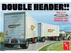 1132 - AMT Double Header Tandem Van Trailers