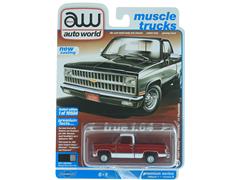 AWSP062-B-SP - Auto World 1981 Chevrolet Silverado 10 ULTRA RED CHASE