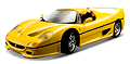 BBURAGO - 16004Y - Ferrari F50 in Yellow