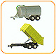 BRUDER - 00450 - Barrel Trailer and 
