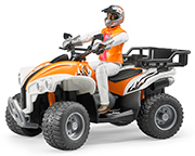 BRUDER - 63000 - Quad ATV with Rider 