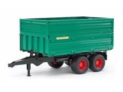 02010 - Bruder Toys Tandem Axle Tipping Trailer