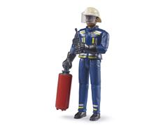 60101 - Bruder Toys Fireman with Medium Skin