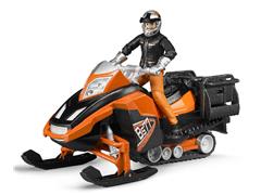 63101 - Bruder Toys Snowmobile with Driver and Accessories Manufactured from