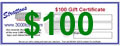CTN - G100 - $100 Gift Certificate 