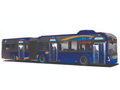 NY13405 - Daron MTA Volvo Articulated Bus