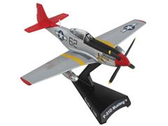 Daron P 51D Mustang Bunny Red Tail Postage