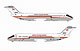DRAGON - JET-496 - DC-9-32CF United 