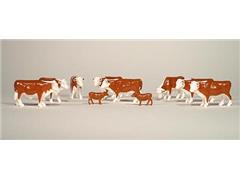 12660-25 - ERTL Toys Cattle Herefords Bag of 25 20 adults