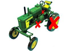 15904-X6 - ERTL Toys John Deere 620 Tractor LP High Crop