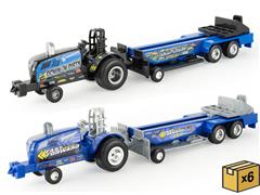 37940B-CASE - ERTL Toys New Holland Pullback Tractor